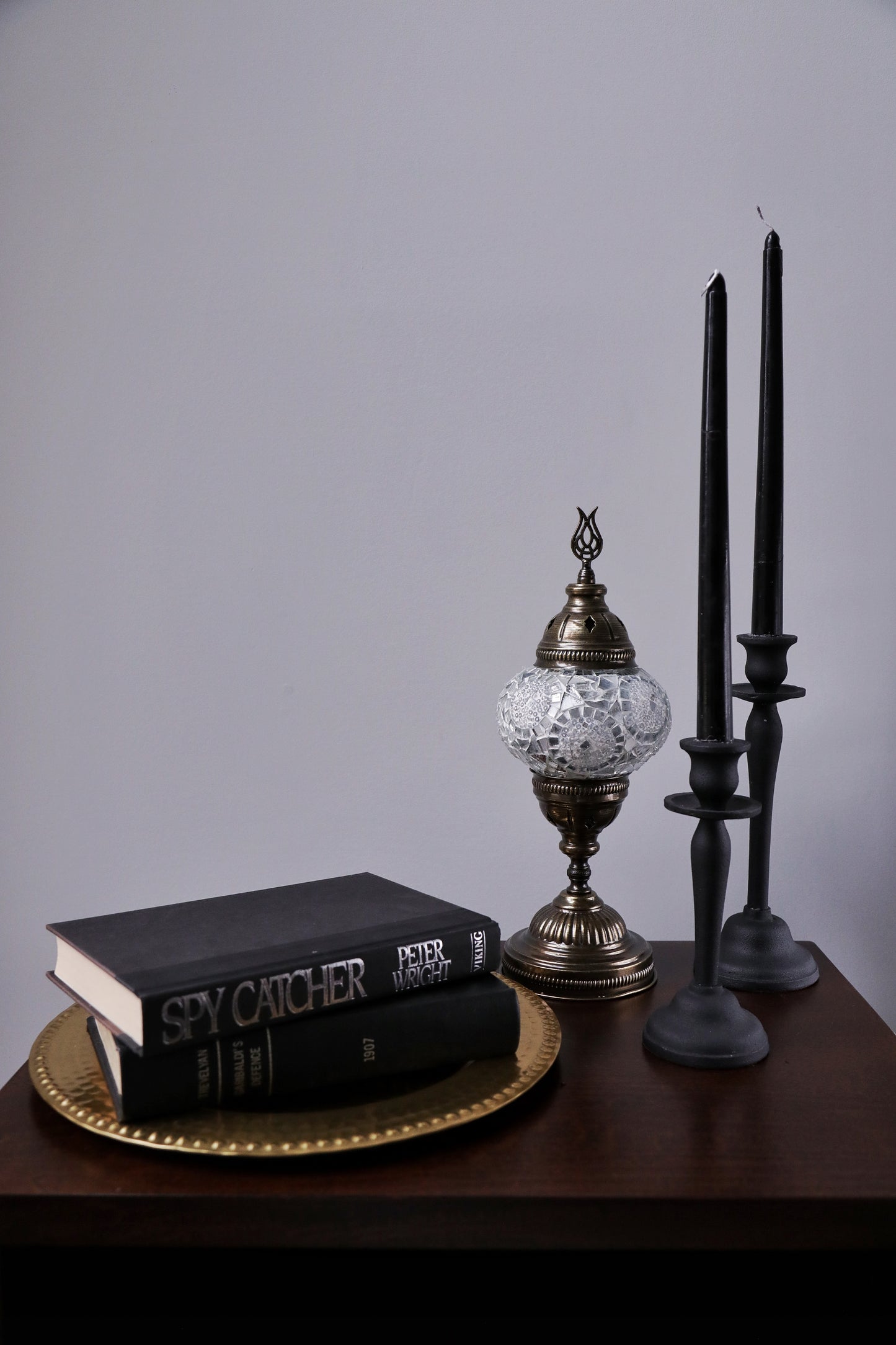 Turkish Lamp Mosaic Bedside Lamp Moroccan Separated Circles