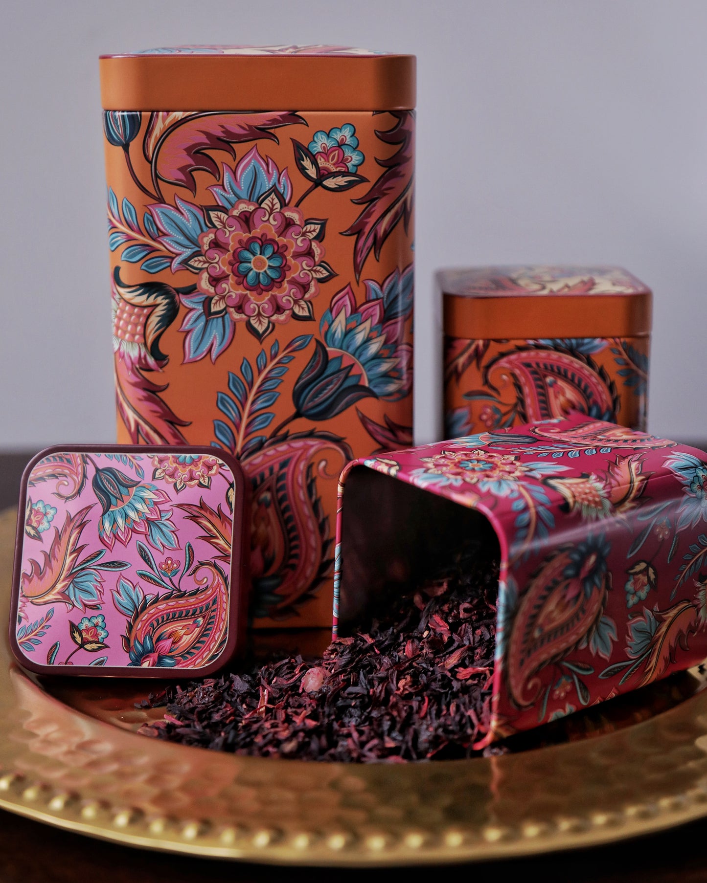 Fireflower metal tin 100g